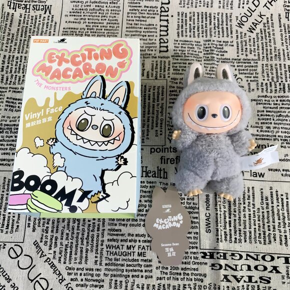 Labubu The Monsters Exciting Macaron Sesame bean - Picture 3 of 8